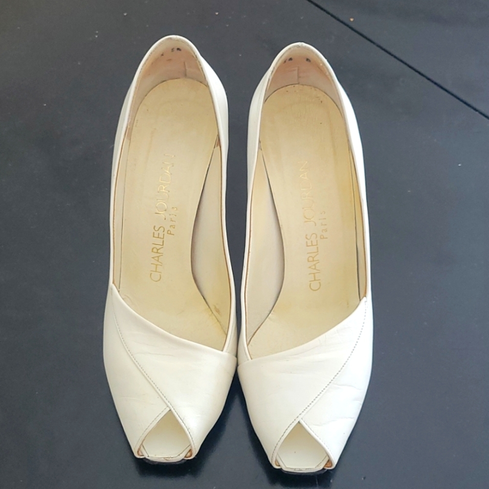 RARE CHARLES JORDAN PARIS VINTAGE HEELS